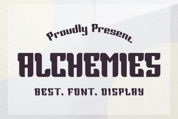 Alchemies Slab Serif Font for Editorial Design