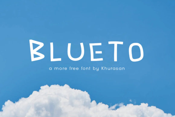 Blueto: A Modern Display Font for Bold Branding