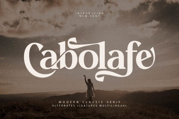 Cabolafe: A Serif Font for Modern Brand Campaigns