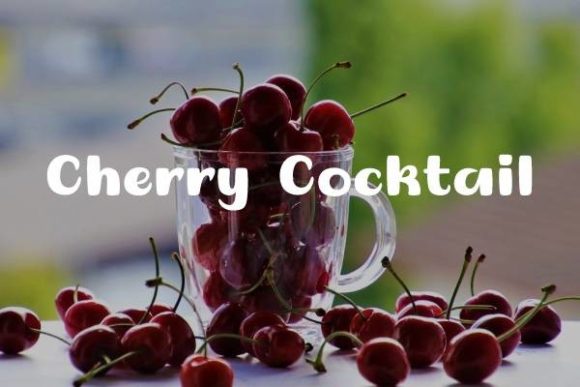 Cherry Cocktail Font for Eye-Catching Branding