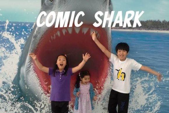Comic Shark: A Playful Display Font for Digital Brands