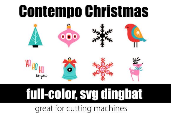 Contempo Christmas: A Whimsical Font for Holiday Editorial Projects