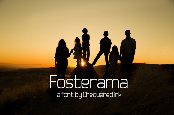Fosterama: A Modern Sans Serif Font for Bold Branding