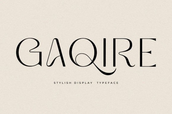 Gaqire: A Serif Font That Elevates Branding with Sophistication