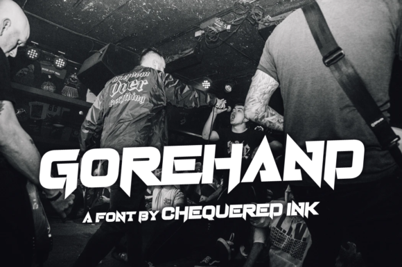 Gorehand: A Whimsical Display Font for Creative Makers