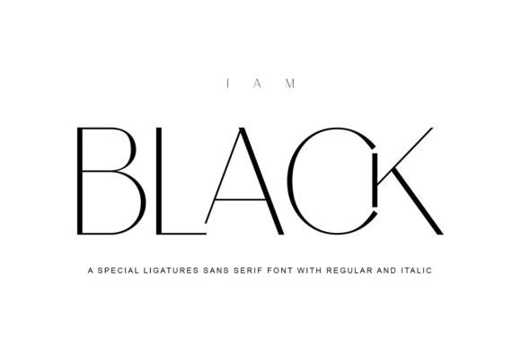 I Am Black: A Font That Elevates Brand Identity