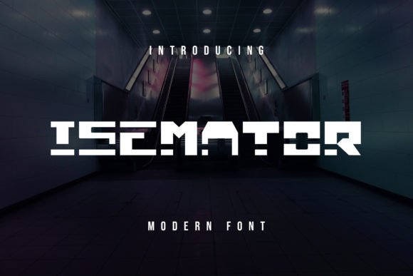 Isemator: A Modern Sans Serif Font for Your Brand