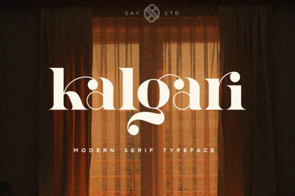 Kalgari Serif Font for Modern Campaigns