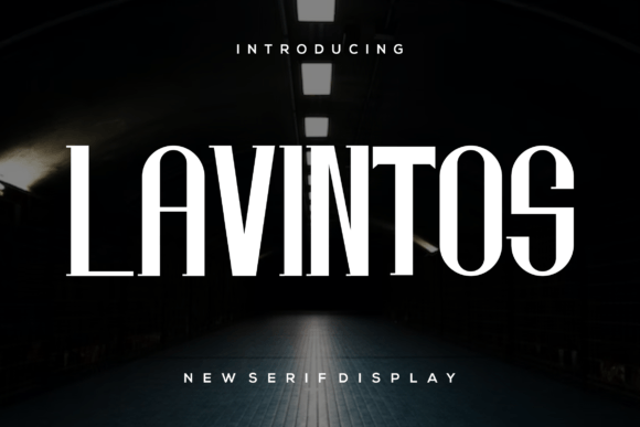 Lavintos Font for Bold Branding and Digital Design
