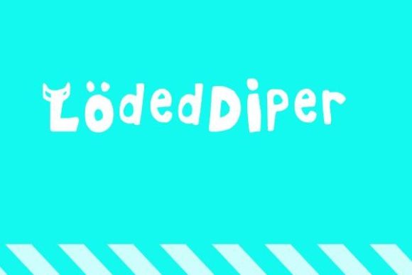 LodedDIper Font for Handmade Creations