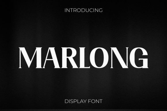 Marlong Serif Font for Modern Web Design