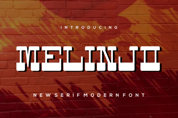 Melinjo Serif Font Review for Bold Branding