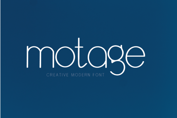 Motage Sans Serif Font for Modern Web Design
