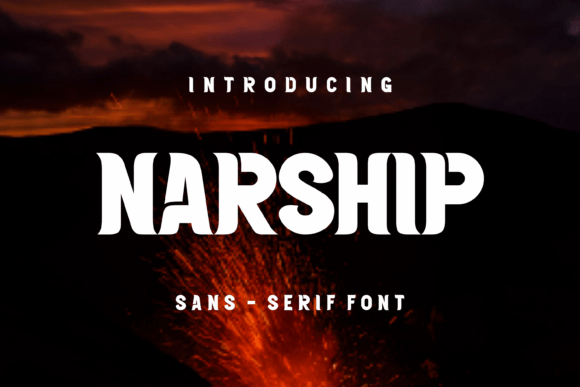 Narship Font for Professional Branding