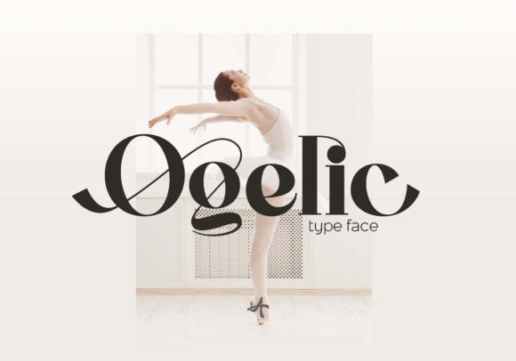 Ogelic Serif Font for Handmade Creations