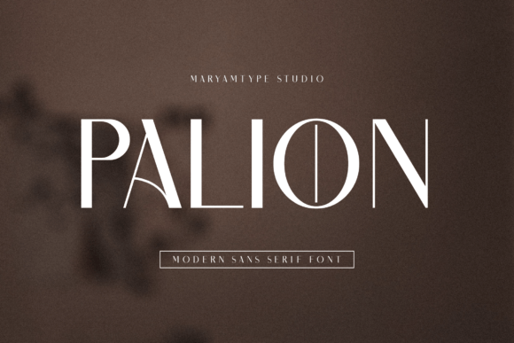 Palion: A Modern Sans Serif Font for Elegant Editorial Design