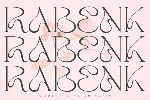 Rabenk Serif Font for Modern Editorial Design