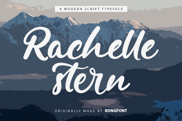 Rachelle Stern Script Font for Web Design