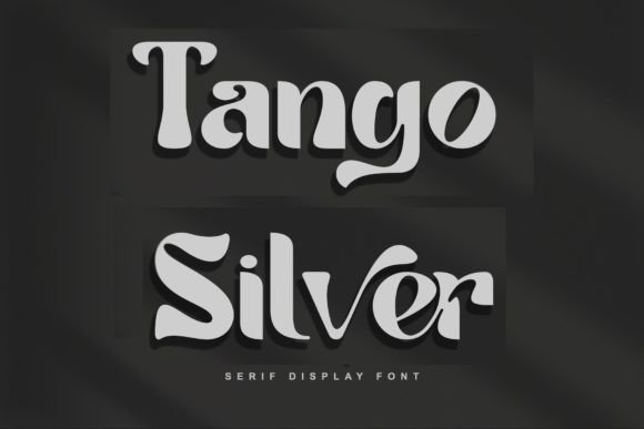 Tango Silver Font for Polished Branding