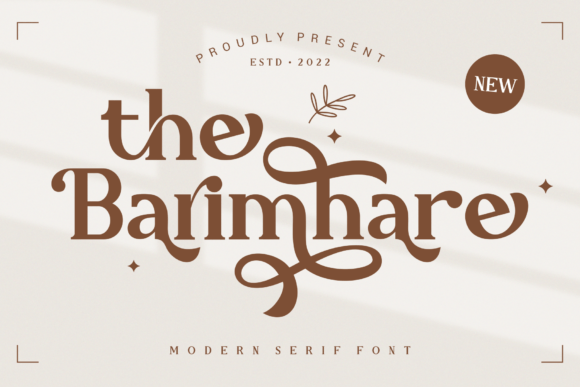 The Barimhare: A Modern Serif Font for Polished Web Design