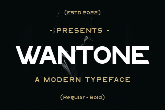 Wantone: A Bold Sans Serif Font for Professional Branding