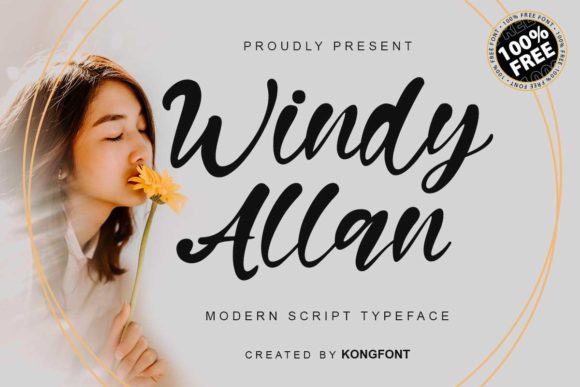 Windy Alan Font for Campaign Creatives